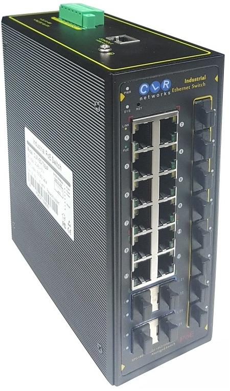 Ethernet Omurga yada Merkez Ağ Anahtarıdır. L2+ Seviyesinde yönetilebilir. 4 Adet SFP+ bağlantı yuvasından 10Gbps hızında uplink imkanı mevcuttur.