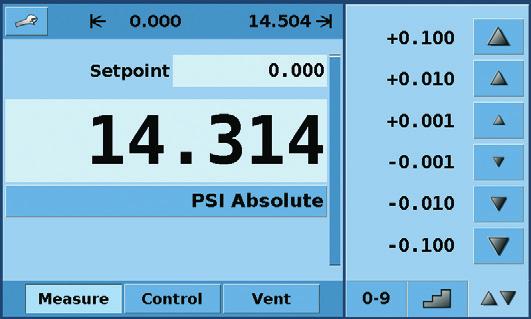 Figura - Tastatură numerică afişează meniul cu tastatura numerică selectată.