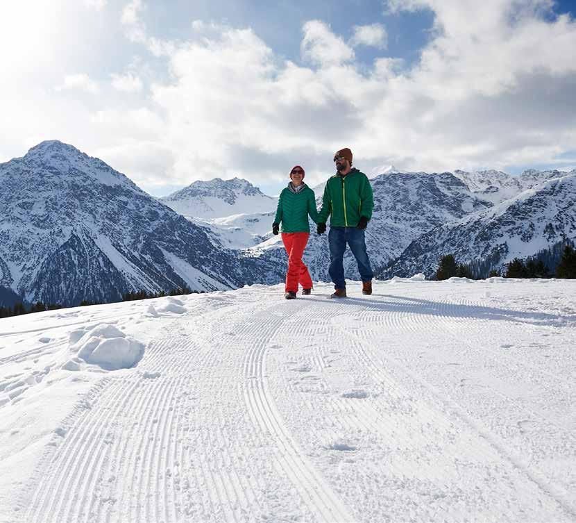 Weisshorn dan başlayıp, Rot Tritt üzerinden geçerek Arosa ya uzanan yürüyüş yolunu önerebiliriz.