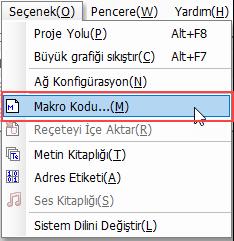 Genel Bilgi Makro, gelişmiş bir HMI kontrol metodudur. Makro sayesinde ekranlar PLC gibi aritmetik ve lojik işlemler yapabilir.