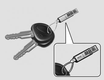 ÝMMOBÝLÝZER SÝSTEMÝ HYUNDAI'NÝZÝN ÖZELLÝKLERÝ1 5 B030B01NF-GAT Anahtar Numaranýzý Kaydediniz B030B01MC Hyundai niz için temin edilen anahtarlarla birlikte üzerinde bir kod numarasý kaydedilmiþ numara