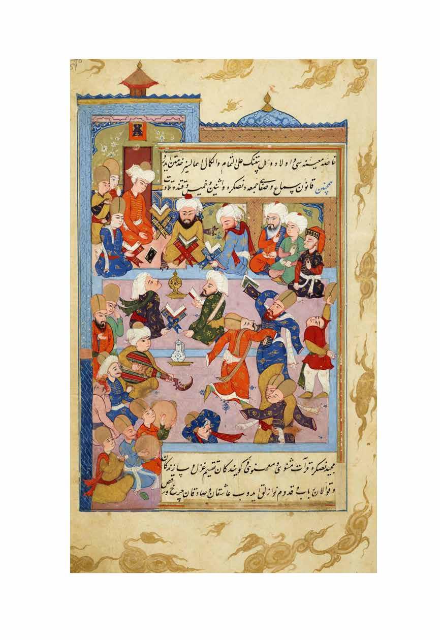 A Samāc During the Leadership of Rūmī's Successor, Ḥusām Al-Dīn Chelebi Tarjuma-i Thawāqib-i manāqib (A Translation of Stars of the Legend), in Turkish The translation was
