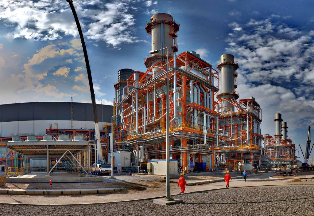 MÜHENDİSLİK & İNŞAAT Petrol, Gaz & Petrokimya Projeleri Elektrik Santral Projeleri Altyapı Projeleri