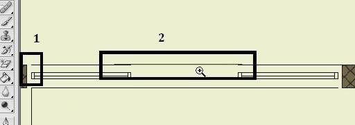 ilave edilir (AutoCAD dosyasına geri dönmek de mümkündür, ancak bu işi uzatacaktır) veya mevcut çizgiler düzeltilir.