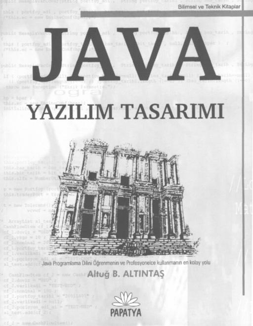 Tasarımı Java ve