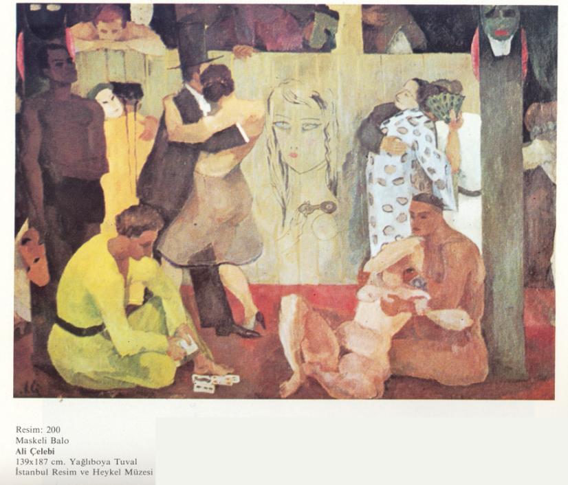 Ali Avni ÇELEBĠ ve Zeki KOCAMEMĠ; Almanya da HANS HOFMAN IN atölyesinde çalıģıyordu. Hoca resim sanatının temelini desen olarak görüyordu.