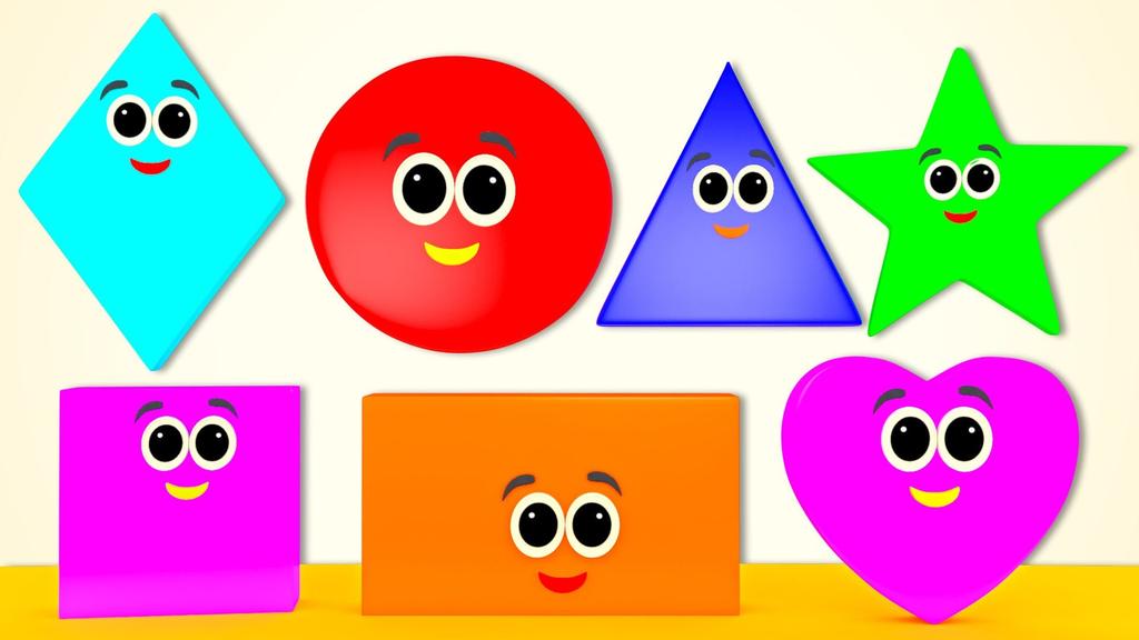 A3 SHAPES One day Pelin, a rectangular, a square, a circle, a triangle and a star became friends. Everybody started to introduce themselves one by one. Rectangular: Hello.