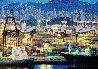 Hong Kong PRIVATE SECTOR INVESTMENTS IN PORTS Total of 240 port projects involving participation of private sector were implemented in 48 developing countries between 1990 and 2005.