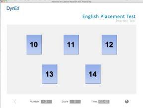 Düzey Belirleme Sınavı Örnek Soruları Kullanıcıların sınava başlamadan önce mutlaka Hazırlık Testi ni (Practice Test) birkaç kez yaparak sınav sistemine alışmaları gerekmektedir.