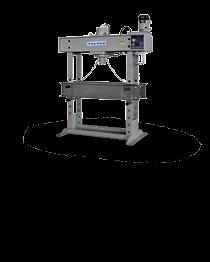 Teknik Özellikler Specifications YM 1250 Yükseklik Height mm 1100 Uzunluk Lenght mm 2250 Genişlik Width mm 700 Pres Presses MP Ton 30 60 80 100