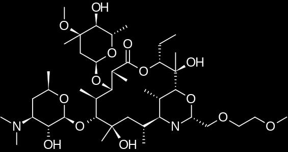 Diritromisin Dynabac R İn vivo olarak eritromisinden daha etkili olan Diritromisin oral yolla (ağız yoluyla) alındıktan sonra hızla absorbe edilir (emilir), non-enzimatik yolla hidroliz olarak