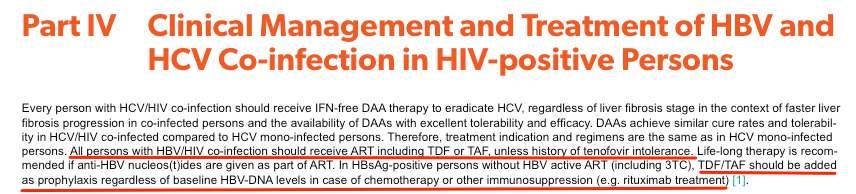 Tü HBV-HIV koenfekte hastalar tenofovir i