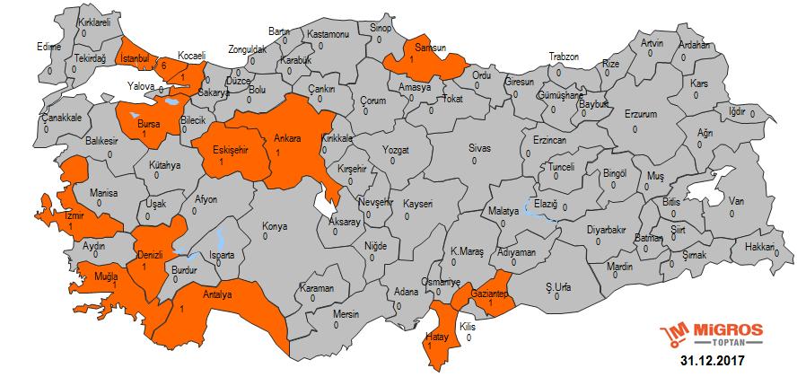 müşteri teslimatı 17 Toptan mağaza