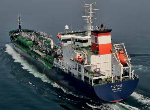 Deniz Taşımacılığı Ditaş, 2017 yılında 17,3 milyon ton ham petrol ve 6,0 milyon ton petrol ürünü taşıması yapmıştır.