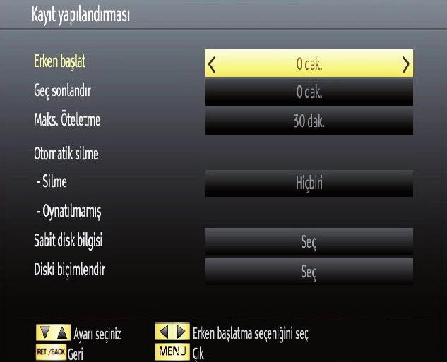 Çocuk Kilidi: Çocuk kilidi ayarlandığında, televizyonunuz yalnızca uzaktan kumanda aleti ile kumanda edilebilir. Bu durumda, kontrol panelindeki BEKLEME düğmesi dışındaki hiçbir düğme çalışmayacaktır.