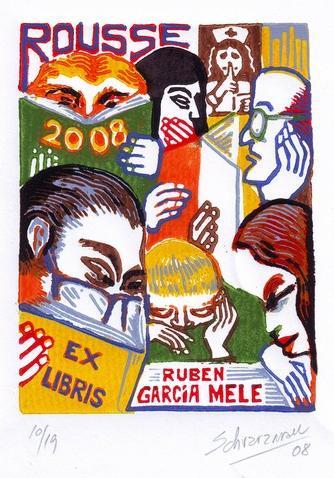 Ex Libris Ruben Garcia Mele Rousse