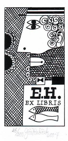 Ex Libris E. H.