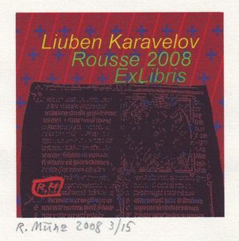 Ex Libris Liuben Karavelov