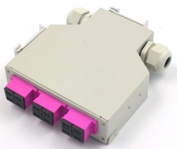 kullanılır. Üzerinden SC Duplex yada LC Quad adaptöre uygun 6adet fiber optik bağlantı yuvası mevcuttur.
