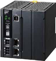 Haberleşme kablosu 10 A/240 W S8BA-24D24D240LF 15 A/360 W S8BA-24D24D360LF 20 A/480 W S8BA-24D24D480LF Özellikler Tip Uzunluk Sipariş kodu RS-232C portu için RJ45/Dsub9Pin 2 m S8BW-C01 Kontak portu