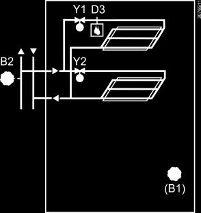 ) ya da 3 nokta) Soğutulmuş/Isıtılmış Chilled/heated ceiling, tavan, mod. mod. (ON/OFF, (AÇ/KAPA, DC 0...10 DC 0...10 V) and V) radiator ve radyatör (AÇ/KAPA, (ON/OFF, DC 0.