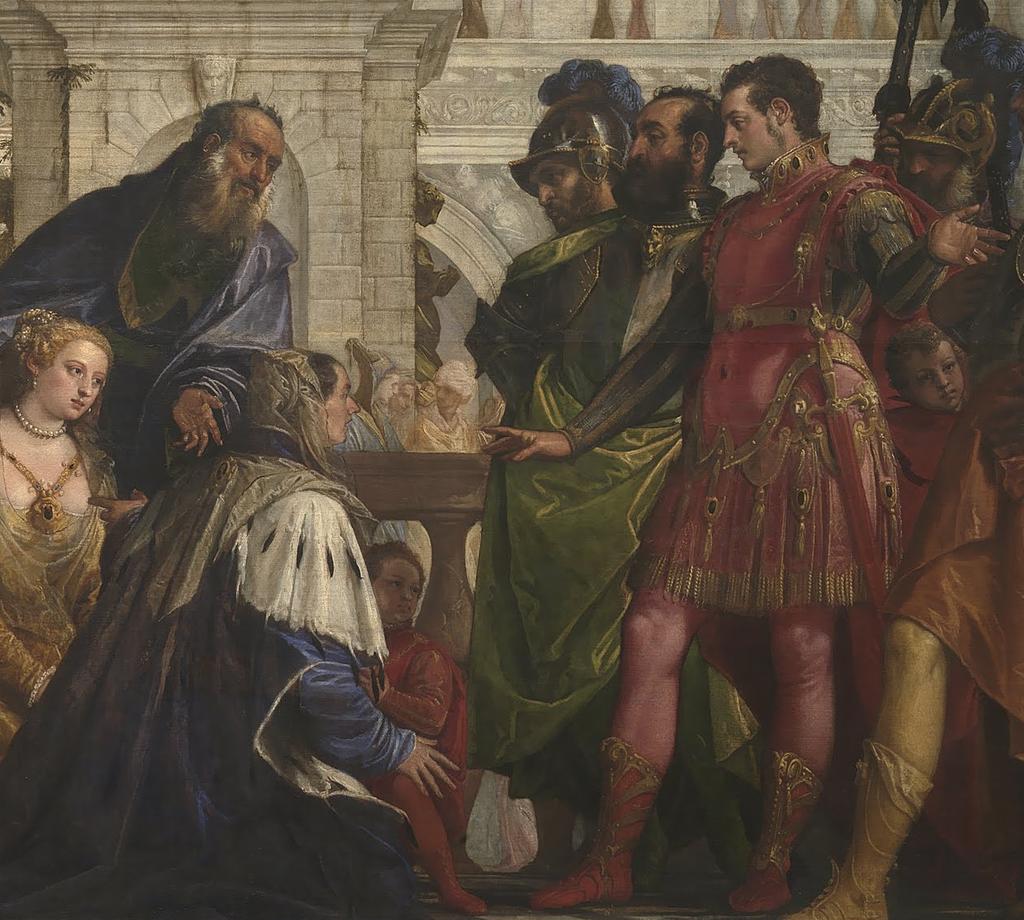 Aşkın Devlet Anlayışında Sivil Toplum Niccolò Machiavelli - Prens 16. yy İtalya'sından bir resim; III. Darius (Pers İmparatoru) ve ailesi, ülkelerini fetheden Büyük İskender in önünde.