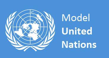 Like the real organization in New York, students from different schools and countries come together and use their English language skills to discuss, negotiate and draft solutions on topics ranging