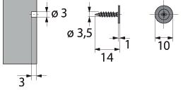 14mm 9 089 625 9 Pin 089 uzunluğu 600 914089 mm, 586 vidalı montaj Uzunluk 14mm, vidalı Adet 25 285,40 177,00 9 089 629* 9 089 604* 9 089