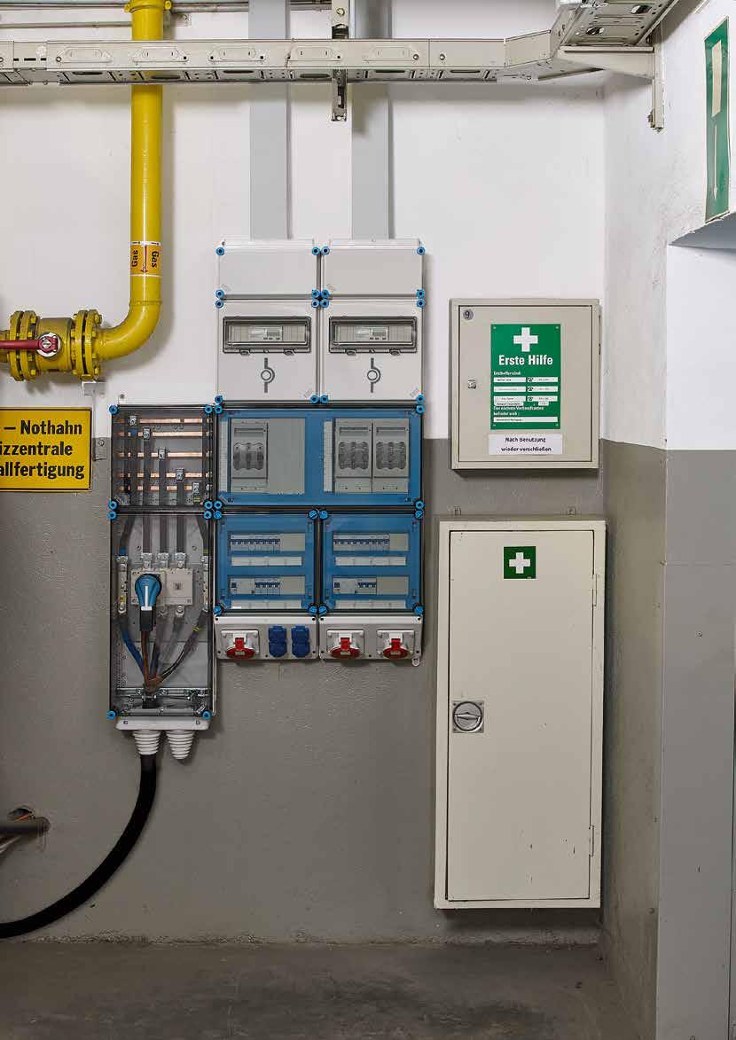 Mi - 630 A ya kadar enerji dağıtım panoları IEC 61439-2 standartlarına uygun 630 A ya kadar kullanılabilir