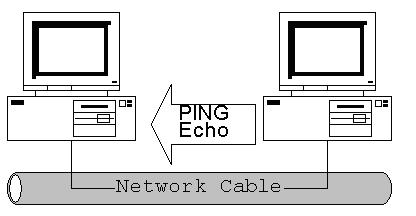Bir ping sinyali alındığında, sinyali gönderene geri yollanır (Yani bir Windows makinesinden bir UNIX makinesine ping atabilirsiniz, makinelar üzerinde yüklü