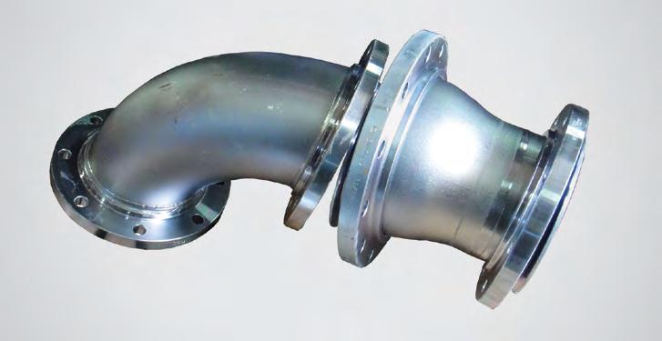 Concentric reduction, eccentric reduction, reel hreduction, flanged elbow, T reduction, threaded flange, oval threaded flange and ect. connections are produced.