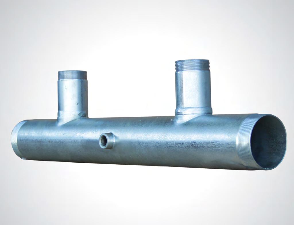 ISO228 standart gaz dişi Technical Features Pipes cold buckling ERW steel pipe Synergic MIG-MAG welding Galvanized and chrome 3