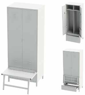 Dolabı Ventilated Locker 90 cm ORCEL