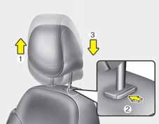 UYARI Bir kaza s ras nda azami koruma için, koltuk bafll n n orta k sm koltukta oturan n gözlerinin üstü ile ayn seviyede bulunmal d r.