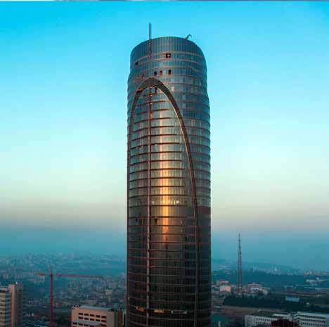 Spine Maslak Spine Tower Mimari Architect İki Design Levent, İstanbul LEED Gold BD+C: