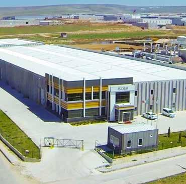 ISIDEM Eskişehir Factory ISIDEM Eskişehir Fabrikası Eskişehir LEED Gold BD+C: New Construction Tarihi Ağustos August 2015 Eskişehir in ilk yeşil