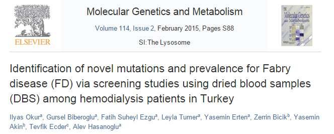İki yeni mutasyon!! Two novel mutations [hemizygous c.638c N T (p.