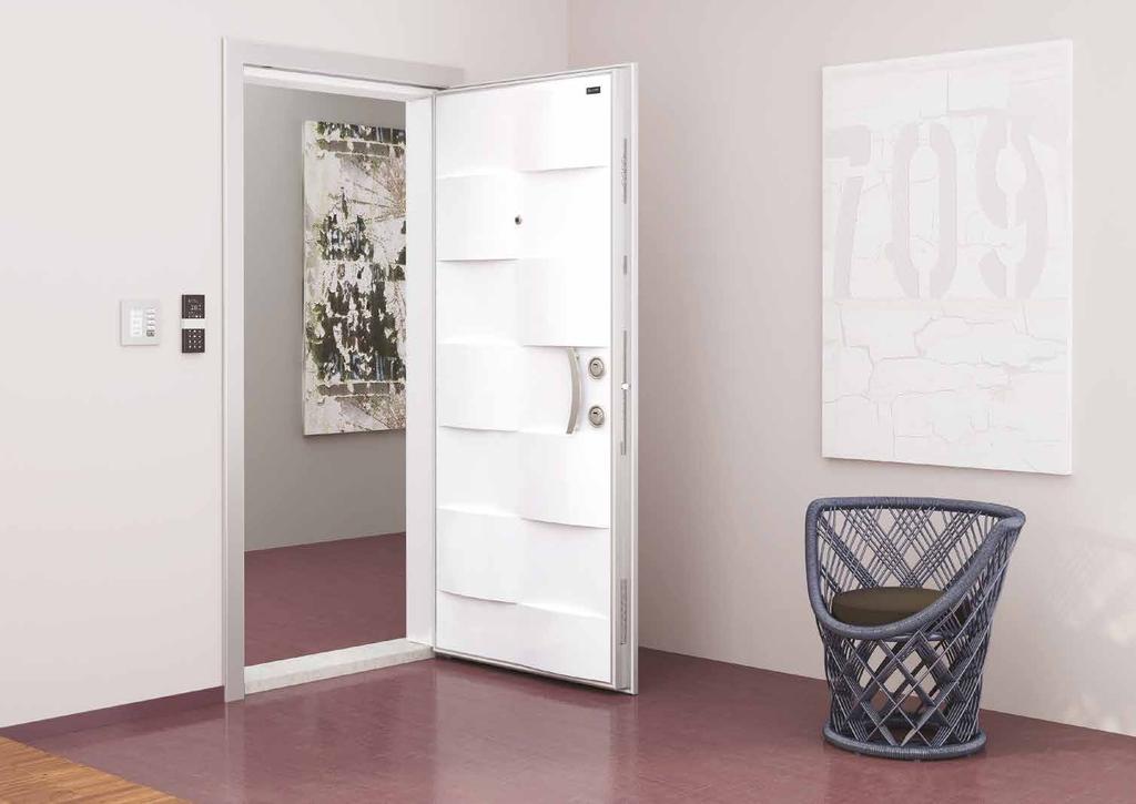 30.31 DENİZ ME-21 Door series with Polyvinyl Membrane-Coating Polivinil Membran Kaplama Serisi Kapılar Leaf front face has a registered design and is coated with polyvinyl membrane on MDF in 18 mm