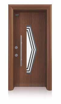 arizona walnut Kanat arka yüz 8 mm MDF Lam Renk : Arizona ceviz Door frame: A