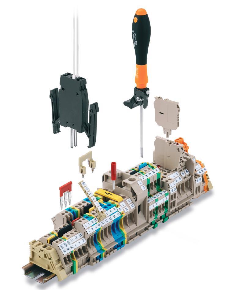 W Serisi Ray Klemensleri - Vida Bağlantı Teknolojisi W Serisi Ray Klemensleri - Vida Bağlantı Teknolojisi Weidmüller in W serisi olan vida bağlantılı ray klemensleri uzun bir zamandan beri
