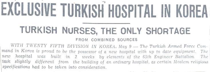 Çağdaş Lara ÇELEBİ Resim 1: Kore Savaşı sırasında buradaki Türk varlığı sadece askeri değildi.