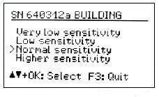 5-150 Hz arasında ölçüm gerçekleştirir. Frekans aralığı üç bölüme ayrılmıştır: 8-30 Hz, 30-60 Hz ve >60 Hz.