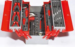 8420 Takım Çantası (5 Gözlü) Tool Box (5 Trays) 7 8420 00 5063 8420 00 5046 8420 00 5028 Mekanik Takım Çantası (62 Parça, 5 Gözlü) Tool Box for Mechanician (62 Pcs, 5 Trays)