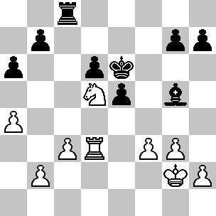 Vezir kırışılması sonrasında da beyazların üstünlüğü devam etmekteydi; ancak Mustafa, oldukça aktif bir savunma ortaya koyarak, rakibinin d5-karesindeki atının ve d6-karesinde geri kalmış piyondan