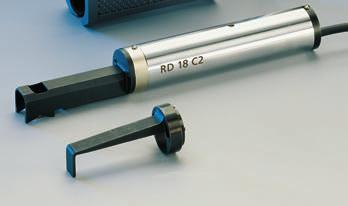 5 mm/s Boyutlar (w/o prob koruma) Çap 24 mm, L = 112 mm Bluetooth Aralığı 4 mm ye kadar Sipariş no.