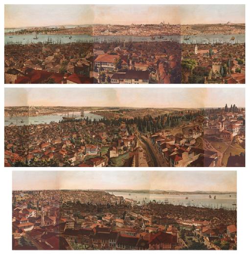 Büyük yankı uyandıran bu çalışmaların hemen sonrasında 1801 yılında bu kez bir İstanbul panoraması sergilenir.