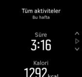 3.37. Saat yüzleri Suunto 9, hem dijital hem analog stiller arasından seçim yapabileceğiniz saat yüzleriyle