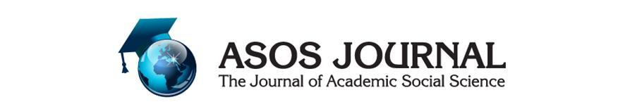 Akademik Sosyal Araştırmalar Dergisi, Yıl: 6, Sayı: 81, Kasım 2018, s. 467-480 Yayın Geliş Tarihi / Article Arrival Date Yayınlanma Tarihi / The Publication Date 18.11.