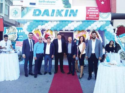 sektör gündemi Daikin ve Bașaran Isı dan Çukurova Bölgesi ne 2 Günde 8 showroom İklimlendirme sektörünün öncü markası Daikin, hem ürün yelpazesi, hem de dağıtım ağıyla Türkiye genelinde büyümesini