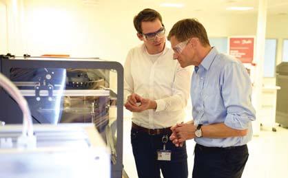 gündem Danfoss dünyaya üç boyutlu bir iz bırakmaya hazır Danfoss, Danimarka da açtığı 3D baskı teknolojisi merkezi ile dijital dönüșümüne doğru dev bir adım daha attı.